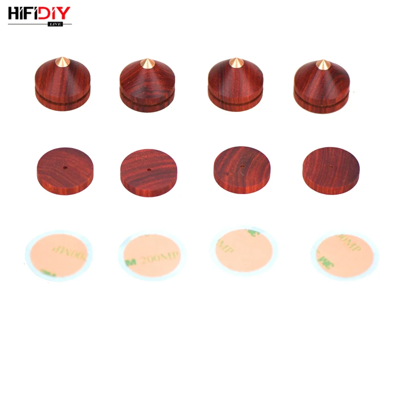 HIFIDIY LIVE 4 Sets or 4 PCS speakers Stand Feet Foot Pad Rosewood Wooden loudspeaker box Spikes Cone Floor Foot Nail M23*20
HIFIDIY LIVE 4 Sets or 4 PCS speakers Stand Feet Foot Pad Rosewood Wooden loudspeaker box Spikes Cone Floor Foot Nail M23*20