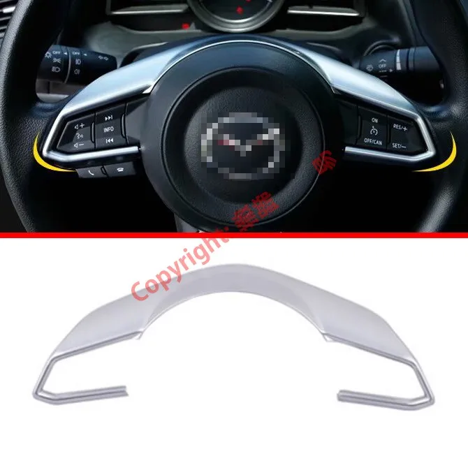 ABS Pearl Chrome Interior Steering Wheel Trim Cover For Mazda CX-5 2017 2018 2019 Car Accessories Stickers
ABS Pearl Chrome Interior Steering Wheel Trim Cover For Mazda CX-5 2017 2018 2019 Car Accessories Stickers