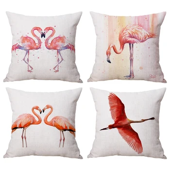 4Pcs 45*45cm Flamingo Pattern Pillow Case Throw Pillows Covers Square Throw Pillowcases Home Beddroom Pillows Bedding Set 
4Pcs 45*45cm Flamingo Pattern Pillow Case Throw Pillows Covers Square Throw Pillowcases Home Beddroom Pillows Bedding Set