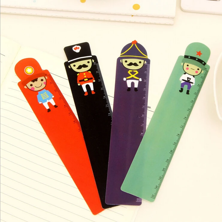 Ellen Brook 1 Piece New Cute Cartoon Soldier Straight Tools Drawing Gift Korean School Office Supplies Stationery Plastic Rulers
Ellen Brook 1 Piece New Cute Cartoon Soldier Straight Tools Drawing Gift Korean School Office Supplies Stationery Plastic Rulers