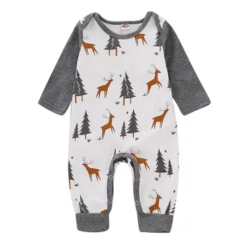 Christmas Newborn Baby Boy Girl Long Sleeve Deer Print Cotton Romper Jumpsuit Playsuit Outfits Baby Clothes
Christmas Newborn Baby Boy Girl Long Sleeve Deer Print Cotton Romper Jumpsuit Playsuit Outfits Baby Clothes