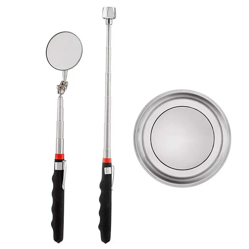 Car Repair Tools Accessories Pick-up Tool Set Telescoping Inspection Mirror Magnetic Parts Tray Extendable Magnet Pickup Tool
Car Repair Tools Accessories Pick-up Tool Set Telescoping Inspection Mirror Magnetic Parts Tray Extendable Magnet Pickup Tool