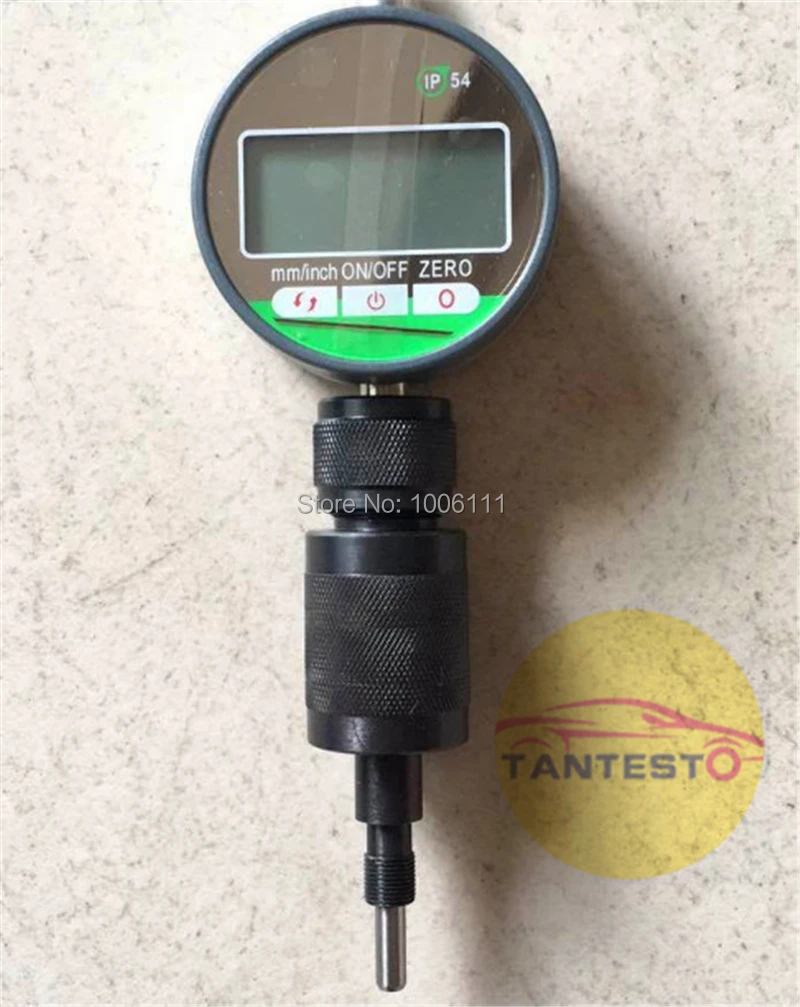 Common rail injector travel measuring tool seat with micrometer gauge for CUMMINS, common rail injector repair tool
Common rail injector travel measuring tool seat with micrometer gauge for CUMMINS, common rail injector repair tool