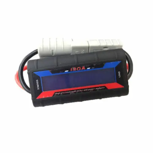 Solar Caravan Watt Meter Power Digital LCD Analyzer ESC, Motors, Wiring and Connectors With Anderson Plug 130A
Solar Caravan Watt Meter Power Digital LCD Analyzer ESC, Motors, Wiring and Connectors With Anderson Plug 130A