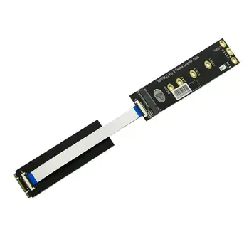NEW ALLOYSEED Riser PCI-e x1 to NGFF M.2 Key B Adapter Card Riser Extender Extension Cable Wire with Screwdriver and FPC Cables
NEW ALLOYSEED Riser PCI-e x1 to NGFF M.2 Key B Adapter Card Riser Extender Extension Cable Wire with Screwdriver and FPC Cables