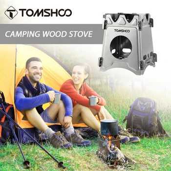 TOMSHOO Foldable Wood Stove Portable Lightweight Wood Burning Backpacking Stainless Steel Stove for Outdoor Picnic Cooking
TOMSHOO Foldable Wood Stove Portable Lightweight Wood Burning Backpacking Stainless Steel Stove for Outdoor Picnic Cooking