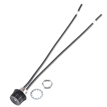 5pcs ZE-105M Black Rotary Stye On Off Switches Canopy Switches 3/1 amps at 125/250 4" Wire 1.5A 250V/3A 125V/1A 125VT
5pcs ZE-105M Black Rotary Stye On Off Switches Canopy Switches 3/1 amps at 125/250 4" Wire 1.5A 250V/3A 125V/1A 125VT