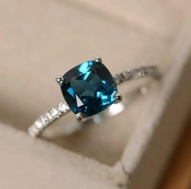 925 драгоценный камень обручальное кольцо для свадьбы оптовая продажа размер 6-10