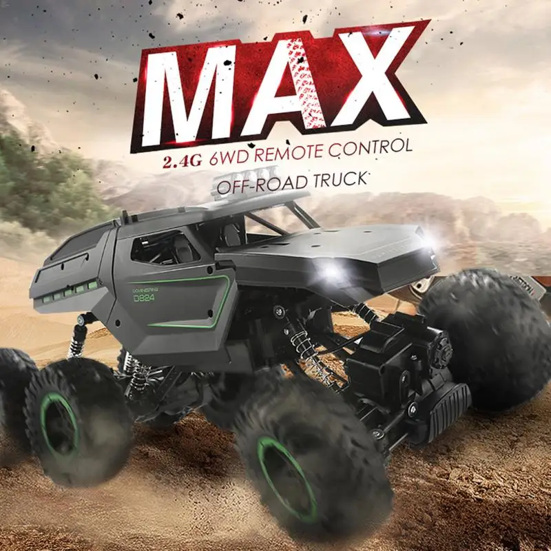 JJRC Q51 2.4G RC Car Racing Truck Car Off Road MAX 6WD RTR Six Wheels Brushed Remote Control Climbing Car Toys LED Light
JJRC Q51 2.4G RC Car Racing Truck Car Off Road MAX 6WD RTR Six Wheels Brushed Remote Control Climbing Car Toys LED Light