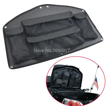 Motorcycle Rear Trunk Lid Organizer Bag Fits For Honda Gold Wing GL1800 01-17 A variety of padded see-through mesh compartment
Motorcycle Rear Trunk Lid Organizer Bag Fits For Honda Gold Wing GL1800 01-17 A variety of padded see-through mesh compartment