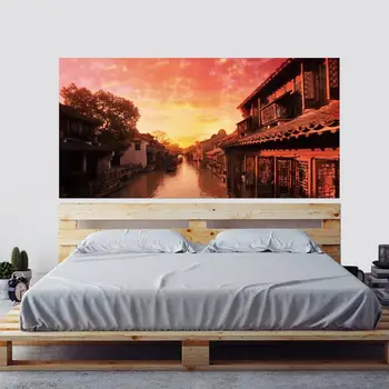 Evening water town creative 3d bedside stickers personalized home wall stickers murals
Evening water town creative 3d bedside stickers personalized home wall stickers murals