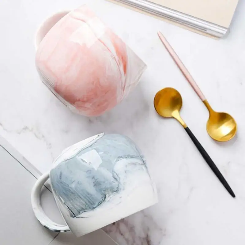 Marble Pattern Cup Creative Ceramic Coffee Cup Simple Couple Mug Household Unglazed Non-slip Belly Milk Cup Christmas Gift 8x8CM
Marble Pattern Cup Creative Ceramic Coffee Cup Simple Couple Mug Household Unglazed Non-slip Belly Milk Cup Christmas Gift 8x8CM