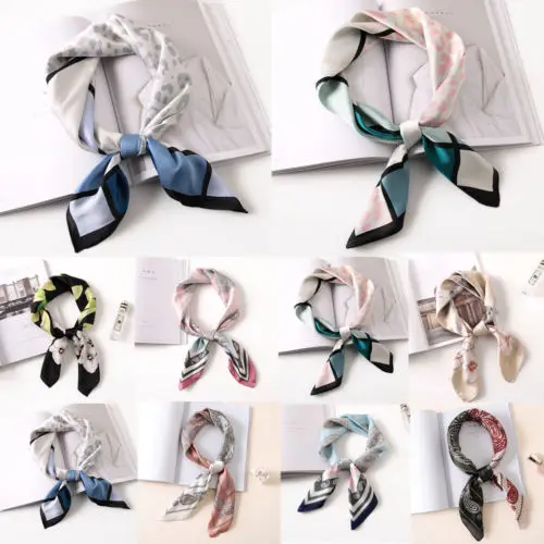 Fashion Women Small Elegant Square Silk Feel Satin Scarf Vintage Head-Neck Hair Tie Band Headbands Scarves Poncho Ring Pashmina
Fashion Women Small Elegant Square Silk Feel Satin Scarf Vintage Head-Neck Hair Tie Band Headbands Scarves Poncho Ring Pashmina