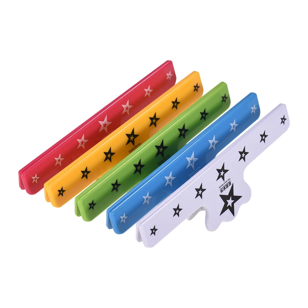 Multi-function Music Book Clips Colorful Page Holder Paper Clamp Great Accessories for Musical Players Pack of 5PCS
Multi-function Music Book Clips Colorful Page Holder Paper Clamp Great Accessories for Musical Players Pack of 5PCS
