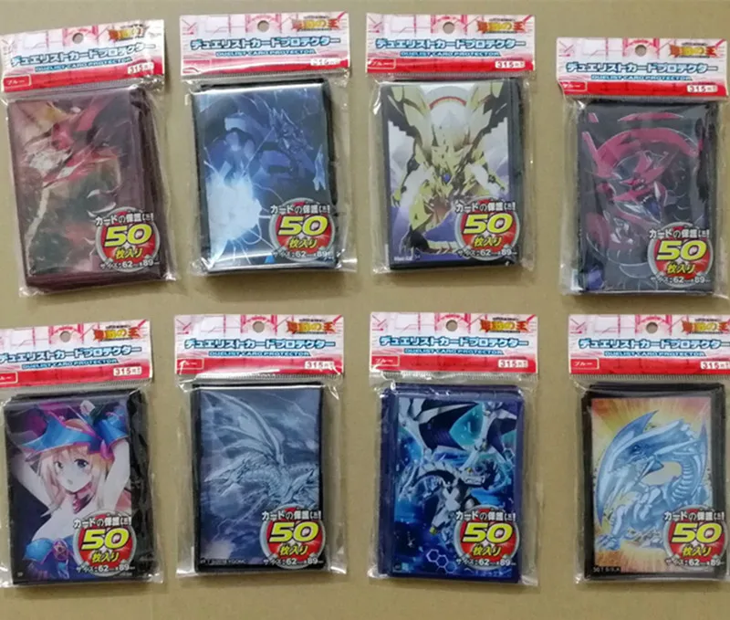 50 pcs/bag Yu-Gi-Oh! card set anime Yu Gi Oh cosplay yugioh emperor dragon series board games sleeves duelist card protector
50 pcs/bag Yu-Gi-Oh! card set anime Yu Gi Oh cosplay yugioh emperor dragon series board games sleeves duelist card protector