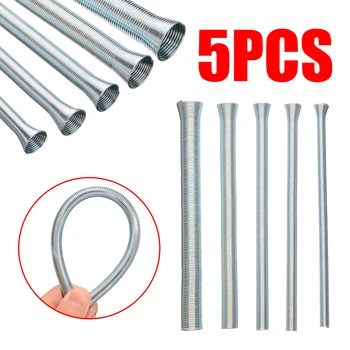 New 5Pcs CT-102-L Spring Pipe Bender 21cm Length Spring Tube Bender Sets 1/4" 5/16" 3/8" 1/2" 5/8" Hardware Tools
New 5Pcs CT-102-L Spring Pipe Bender 21cm Length Spring Tube Bender Sets 1/4" 5/16" 3/8" 1/2" 5/8" Hardware Tools
