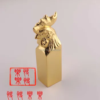 Fashion Top Quality Chinese Style Chicken 24-Karat Gold Plated Personality Seal Stamp For Birthday Gift
Fashion Top Quality Chinese Style Chicken 24-Karat Gold Plated Personality Seal Stamp For Birthday Gift