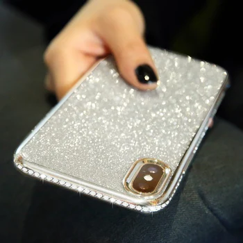 Rhinestone Glitter Phone Case for iphone 11 XS MAX XR X 7 8 Plus 6 6s Soft Silicone TPU Diamond Sexy Girl Protector Back Cover
Rhinestone Glitter Phone Case for iphone 11 XS MAX XR X 7 8 Plus 6 6s Soft Silicone TPU Diamond Sexy Girl Protector Back Cover