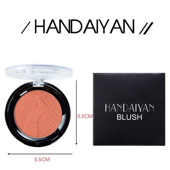 HANDAIYAN Mineral Pigment Waterproof Blush Rouge Powder Cake Natural Makeup Palette Pressed Foundation Face Makeup TSLM2
HANDAIYAN Mineral Pigment Waterproof Blush Rouge Powder Cake Natural Makeup Palette Pressed Foundation Face Makeup TSLM2
