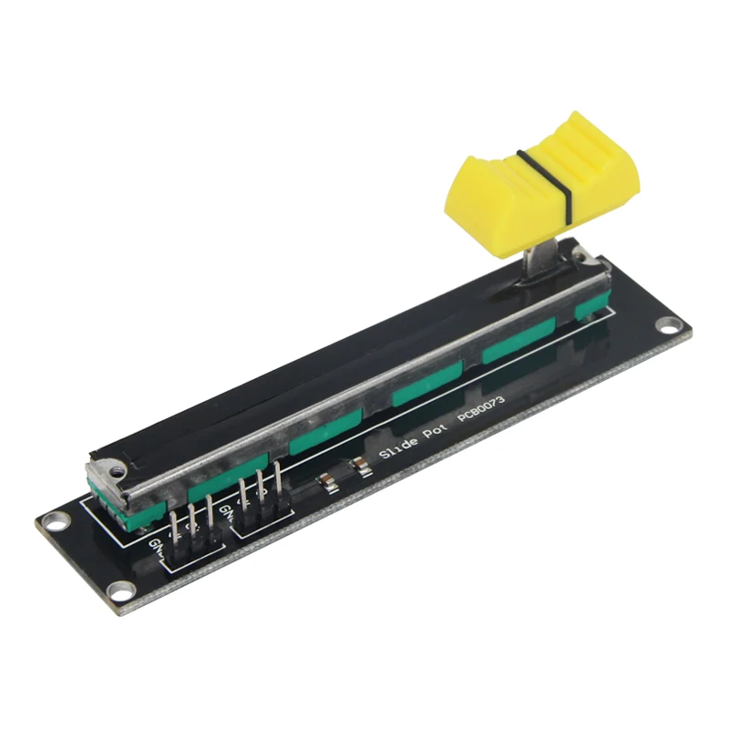 JABS DC 3.3V/ 5V 10K Sliding Potentiometer Board Module Adjustable Slide Black & Yellow
JABS DC 3.3V/ 5V 10K Sliding Potentiometer Board Module Adjustable Slide Black & Yellow