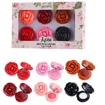 XY Fancy 6 Pcs/set Rose Petal Lipstick Lasting Moisturizer Jelly Lipsticks Lips Beauty Cosmetic
XY Fancy 6 Pcs/set Rose Petal Lipstick Lasting Moisturizer Jelly Lipsticks Lips Beauty Cosmetic