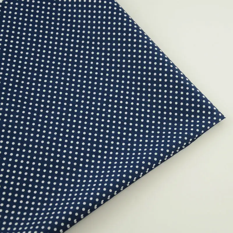 New Arrivals Printed Little White Dots Design Patchwork Dark Blue Cotton Fabric Tecidos Telas Clothes Sewing Home Textile Crafts
New Arrivals Printed Little White Dots Design Patchwork Dark Blue Cotton Fabric Tecidos Telas Clothes Sewing Home Textile Crafts