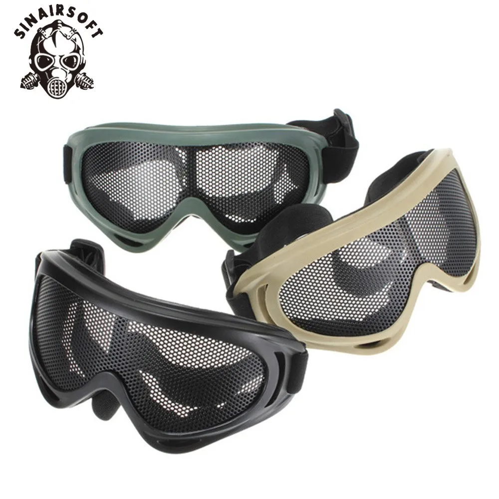 New Hot Sale Outdoors Hunting Airsoft Net Tactical Shock Resistance Eyes Protecting Outdoor Sports Metal Mesh Glasses Goggle
New Hot Sale Outdoors Hunting Airsoft Net Tactical Shock Resistance Eyes Protecting Outdoor Sports Metal Mesh Glasses Goggle