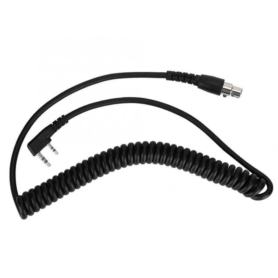 Earphone 2-Pin to 5-Pin Coil Cord Cable for Kenwood/HYT/Baofeng/Relm Two Way Radios walkie-taland Headsets
Earphone 2-Pin to 5-Pin Coil Cord Cable for Kenwood/HYT/Baofeng/Relm Two Way Radios walkie-taland Headsets