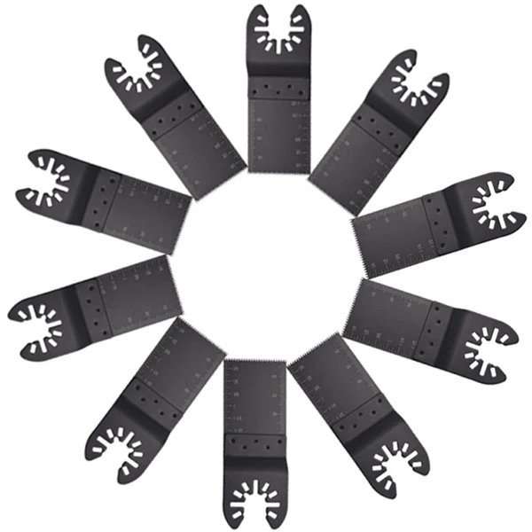 10pcs Multi-Function Saw Blade Electric Tool Accessory High Carbon Steel Tool Parts for Cutting Wood / Plastic / Plasterboard
10pcs Multi-Function Saw Blade Electric Tool Accessory High Carbon Steel Tool Parts for Cutting Wood / Plastic / Plasterboard