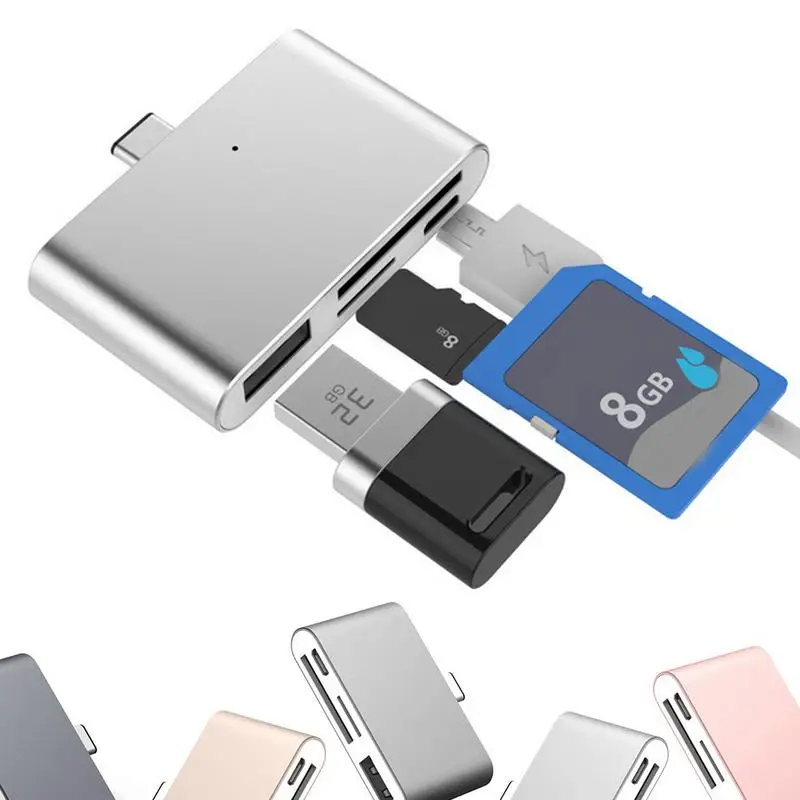 4-in-1 USB3.1 Type-C OTG HUB Multi-function Card Reader usb hub usb hub 3.0 asic bitcoin miner hub usb thunderbolt
4-in-1 USB3.1 Type-C OTG HUB Multi-function Card Reader usb hub usb hub 3.0 asic bitcoin miner hub usb thunderbolt