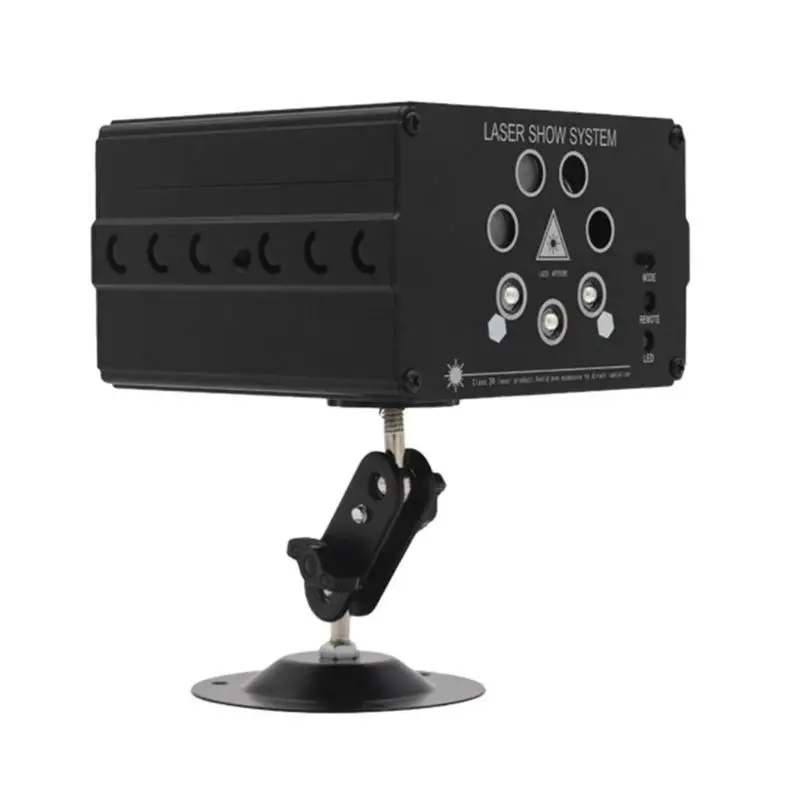 7 Holes 120 Patterns Projector LED Laser Stage Light Voice Control DJ Lamp Disco Ball Party Lights Flash DJ Lights for KTV
7 Holes 120 Patterns Projector LED Laser Stage Light Voice Control DJ Lamp Disco Ball Party Lights Flash DJ Lights for KTV