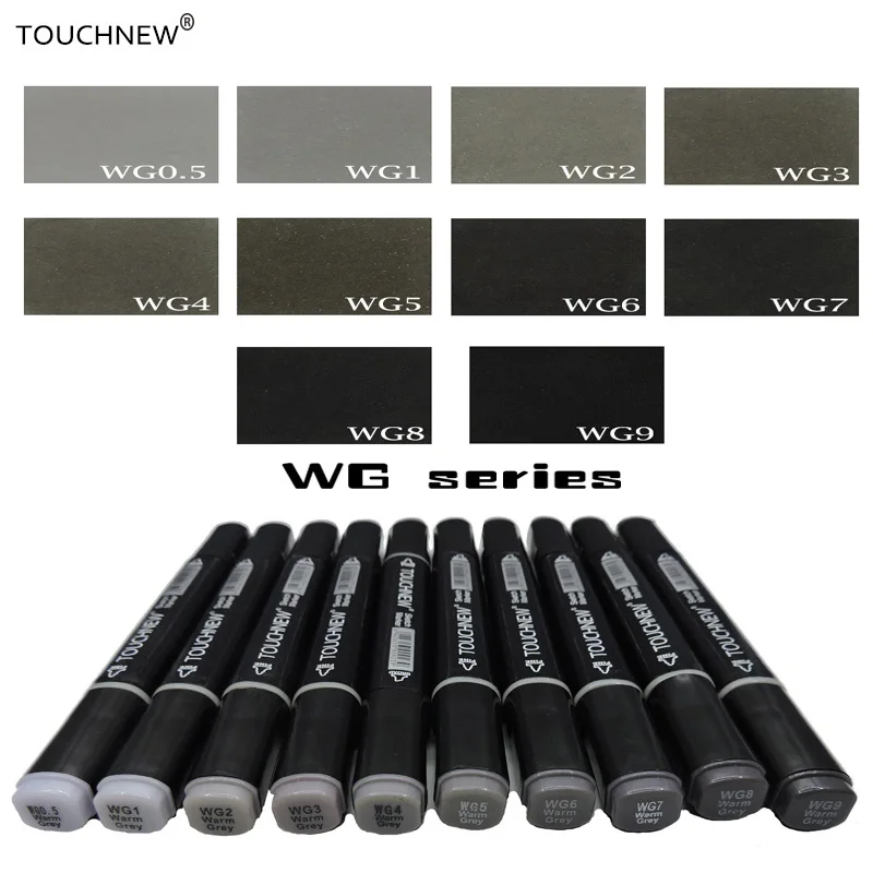 Touchnew gray tone Art Marker Set Alcohol Based brush pen liner Sketch Markers twin Drawing manga art supplies
Touchnew gray tone Art Marker Set Alcohol Based brush pen liner Sketch Markers twin Drawing manga art supplies