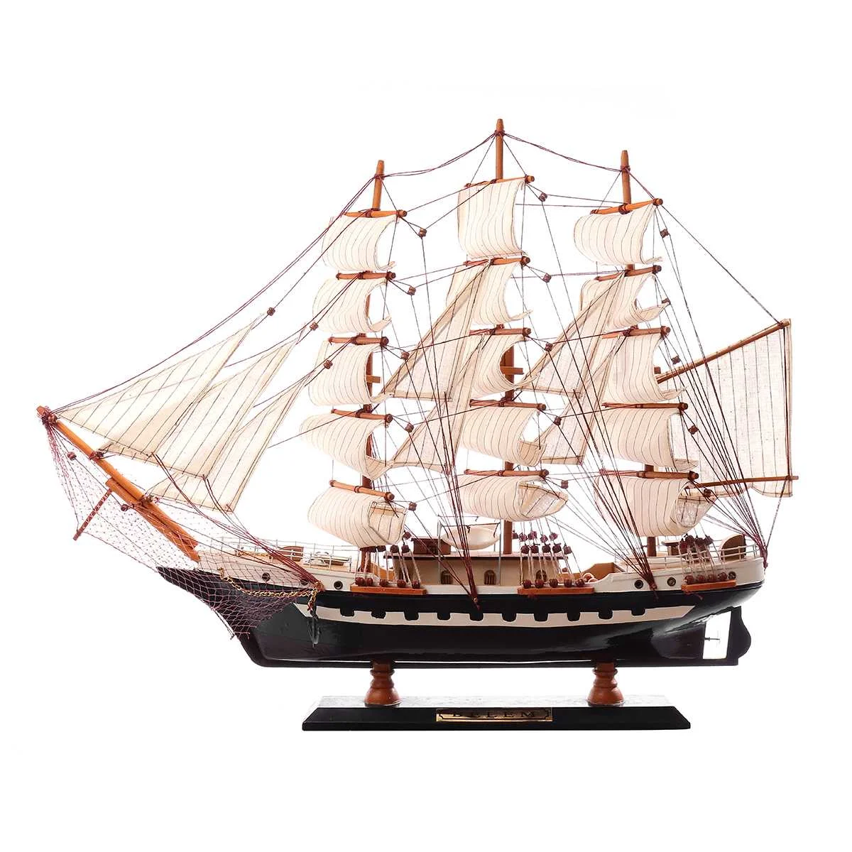 Wooden Sailboat Model Sailing Ship Display Scale Boat Decoration Gift Kits Assembly Model Building Kits Decoration Ornament 65cm
Wooden Sailboat Model Sailing Ship Display Scale Boat Decoration Gift Kits Assembly Model Building Kits Decoration Ornament 65cm