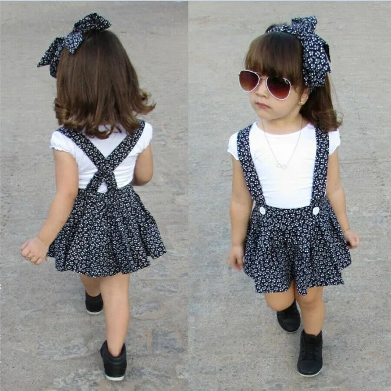 2019 Summer Lovely Toddler Kids Baby Girls Short Sleeve Tops+ Headband +Floral Printing Straps Skirt
2019 Summer Lovely Toddler Kids Baby Girls Short Sleeve Tops+ Headband +Floral Printing Straps Skirt