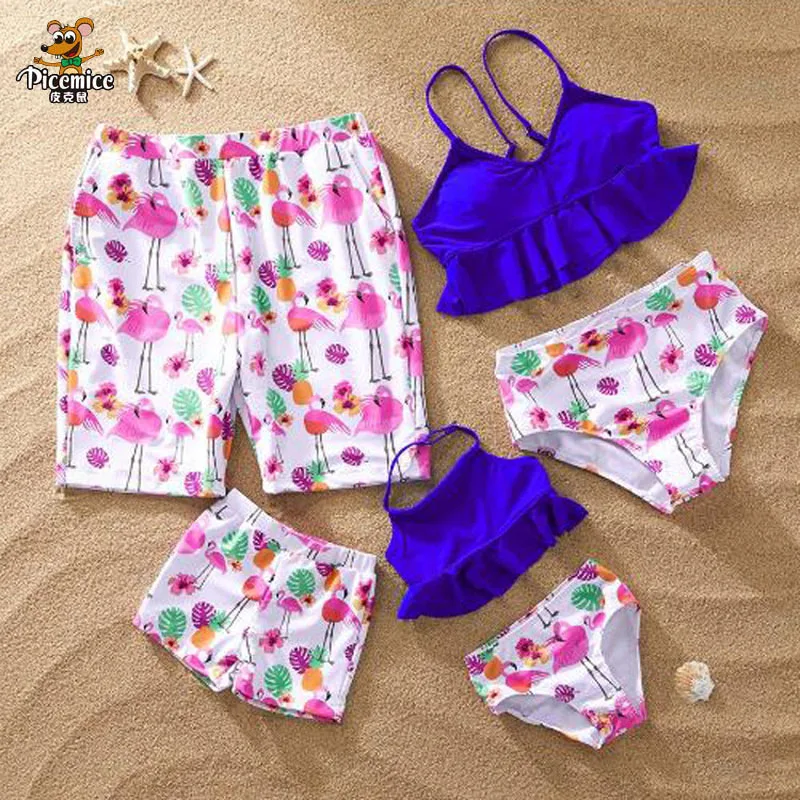 Mother Daughter Bikini Winter Hot Spring Swimwear Family Look Mommy And Me Swimsuits Dad Son Summer Beach Shorts Couple Costume
Mother Daughter Bikini Winter Hot Spring Swimwear Family Look Mommy And Me Swimsuits Dad Son Summer Beach Shorts Couple Costume
