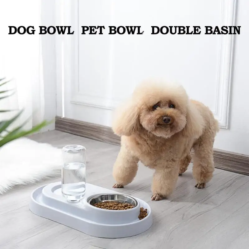 Automatic Pet Water Food Feeder Dish Dual Port Drinking Feeding Basin Utensils Bowl Stainless Steel Pet Product Water Dispenser
Automatic Pet Water Food Feeder Dish Dual Port Drinking Feeding Basin Utensils Bowl Stainless Steel Pet Product Water Dispenser
