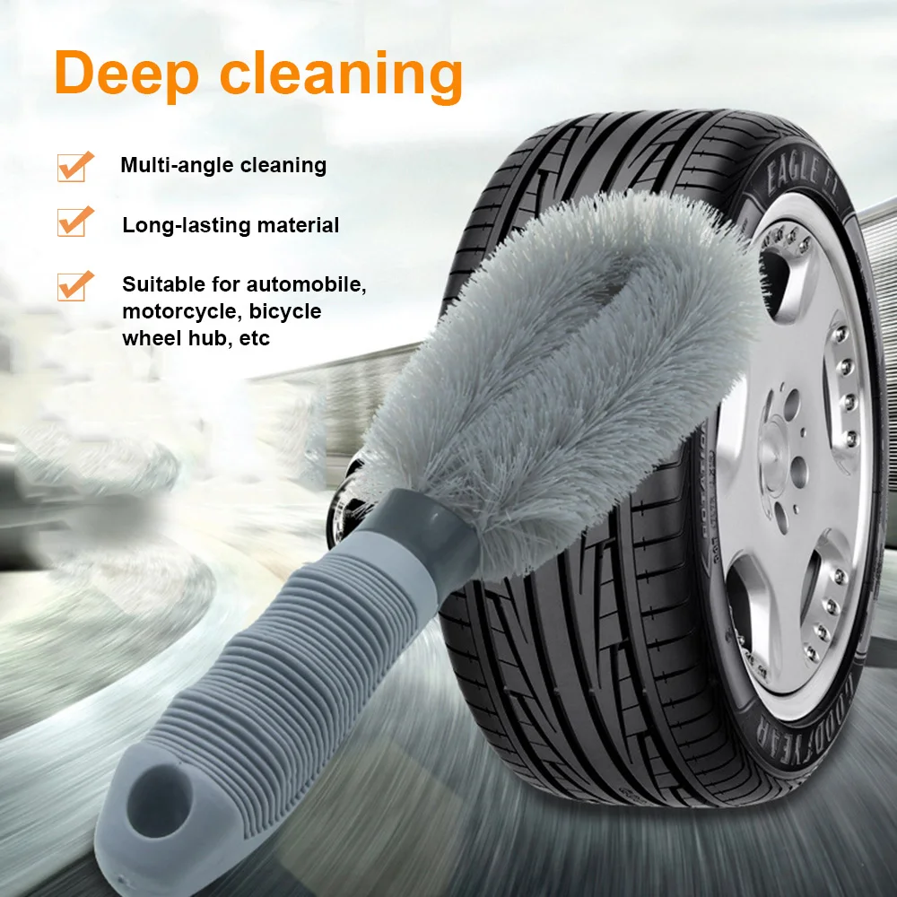 New Portable Tire Rim Hub Brush Cleaning Tool Kit for Auto Car Motorcycle R-1331 Car Cleaning Brush
New Portable Tire Rim Hub Brush Cleaning Tool Kit for Auto Car Motorcycle R-1331 Car Cleaning Brush