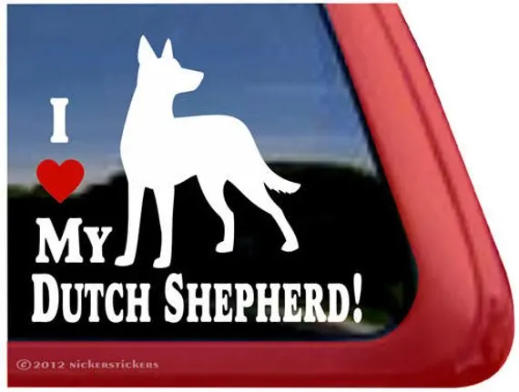 I Love My Dutch Shepherd High Quality Adhesive Vinyl Dutch Shepherd Window Decal Sticker waterproof car stickers car accessories
I Love My Dutch Shepherd High Quality Adhesive Vinyl Dutch Shepherd Window Decal Sticker waterproof car stickers car accessories