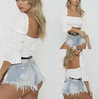 2019 Summer Women Off Shoulder Elastic Tube Puff Sleeve Tops Blouse Strapless Bandeau Shirt Blouse
2019 Summer Women Off Shoulder Elastic Tube Puff Sleeve Tops Blouse Strapless Bandeau Shirt Blouse