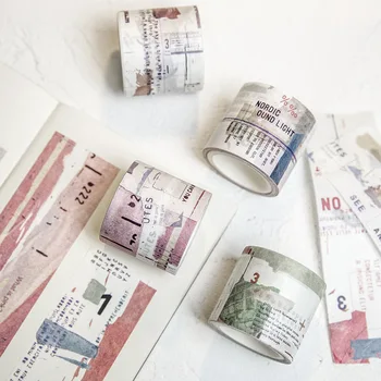 5Meter Vintage Washi Tape Pastoral Poetry Series Waterproof Adhesive Stationery Office School Supplies
5Meter Vintage Washi Tape Pastoral Poetry Series Waterproof Adhesive Stationery Office School Supplies