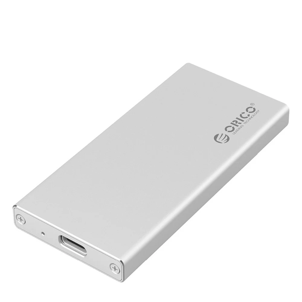 Orico Msa-Uc3 2 5 дюймов Hdd корпус Type-C порт алюминиевый сплав Msata Usb 3 0 Ssd адаптер для Samsung