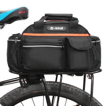 15L Bike Rear Seat Bag For Bicycle Bike Bag Cycling Luggage Storage Case Shoulder Handbag Rack Trunk Basket Pannier Bag
15L Bike Rear Seat Bag For Bicycle Bike Bag Cycling Luggage Storage Case Shoulder Handbag Rack Trunk Basket Pannier Bag