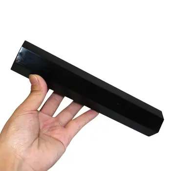 20CM 100% Natural Obsidian Hexahedral Crystal Column Six Prismatic Decorative Ornaments Stone Craft 
20CM 100% Natural Obsidian Hexahedral Crystal Column Six Prismatic Decorative Ornaments Stone Craft