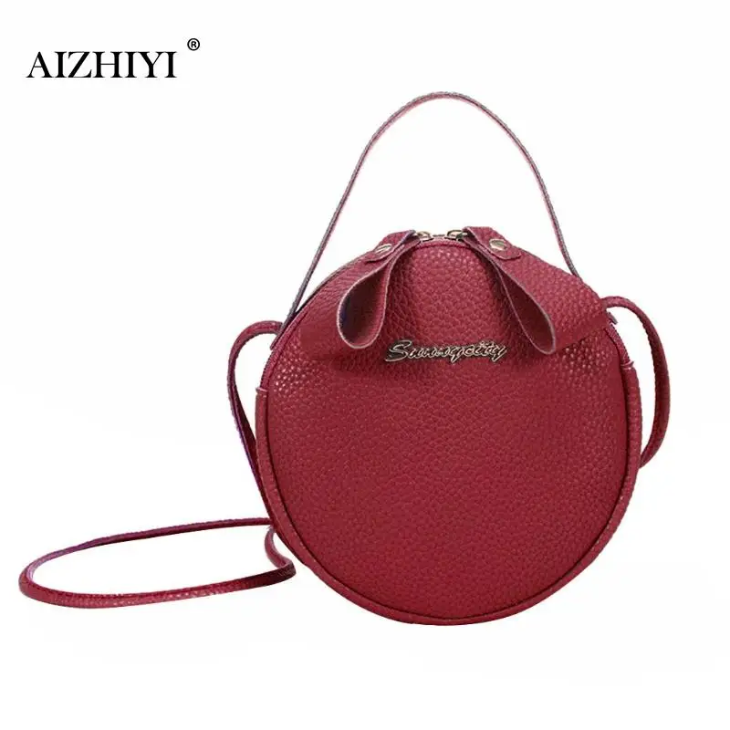 Women Litchi Pattern Round Shoulder Messenger Handbags New Female PU Leather Crossbody Casual Small Satchel Bags Bolso femenino
Women Litchi Pattern Round Shoulder Messenger Handbags New Female PU Leather Crossbody Casual Small Satchel Bags Bolso femenino