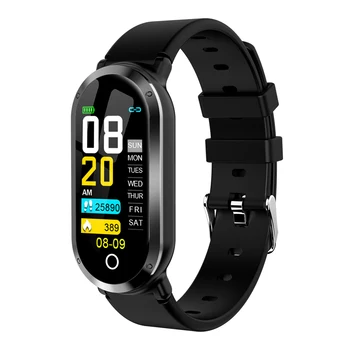 Smart Bracelet BT IP67 Waterproof Fitness Bracelet Pedometer TFT IPS Screen Heart Rate Blood Pressure Monitoring Alarm Sports
Smart Bracelet BT IP67 Waterproof Fitness Bracelet Pedometer TFT IPS Screen Heart Rate Blood Pressure Monitoring Alarm Sports