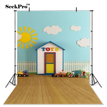 Thin Vinyl toys sun fence cloud wooden floor children Photo Backdrops Printed studio indoor professional Photographic Background
Thin Vinyl toys sun fence cloud wooden floor children Photo Backdrops Printed studio indoor professional Photographic Background