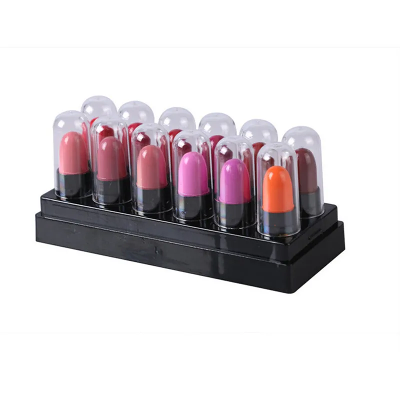 New arrival!12Colors/Set Mini Cute 12 Colors Lipstick Travel Set Waterproof Lip Color 1.2gx12 High Quality Lips Makeup
New arrival!12Colors/Set Mini Cute 12 Colors Lipstick Travel Set Waterproof Lip Color 1.2gx12 High Quality Lips Makeup