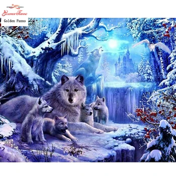 Golden panno Diy 5D Diamond Embroidered Animal Wolf Painting Diamond Rhinestone Complete Puzzle Winter House Decoration Puzzle
Golden panno Diy 5D Diamond Embroidered Animal Wolf Painting Diamond Rhinestone Complete Puzzle Winter House Decoration Puzzle