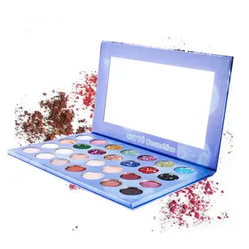 28-color Sequins Eye Shadow Makeup Kit Tray Pearlescent High-gloss Eye Shadow Palette For Women Girls
28-color Sequins Eye Shadow Makeup Kit Tray Pearlescent High-gloss Eye Shadow Palette For Women Girls