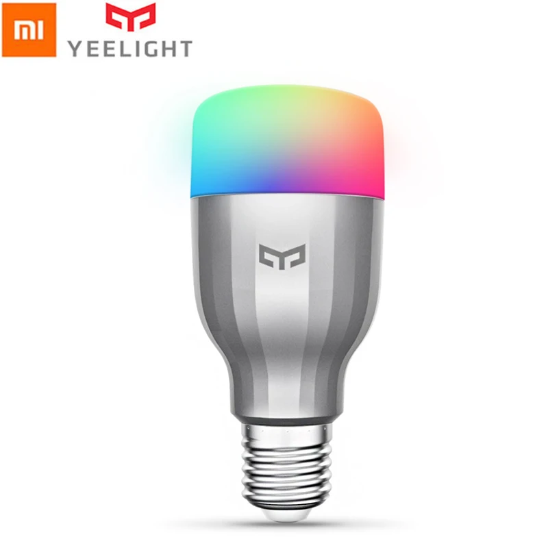 Yeelight Smart LED Bulb E27 Smart APP WIFI Remote Control Smart LED Light 9w RGB/Colorful temperature Romantic lamp bulb
Yeelight Smart LED Bulb E27 Smart APP WIFI Remote Control Smart LED Light 9w RGB/Colorful temperature Romantic lamp bulb